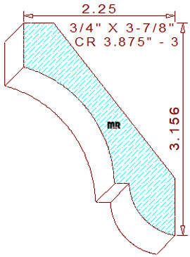 Crown 3-7/8" - 3 Crown 3-7/8" - 3