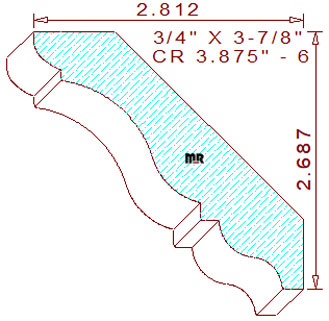 Crown 3-7/8" - 6 Crown 3-7/8" - 6