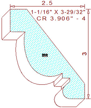 Crown 3-29/32" - 4 Crown 3-29/32" - 4