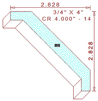 Crown 4" - 14