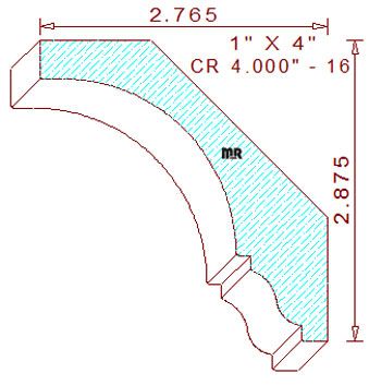 Crown 4" - 16