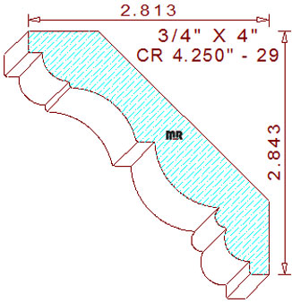 Crown 4" - 29 Crown 4" - 29
