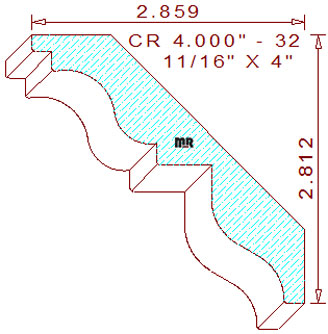 Crown 4" - 32 Crown 4" - 32