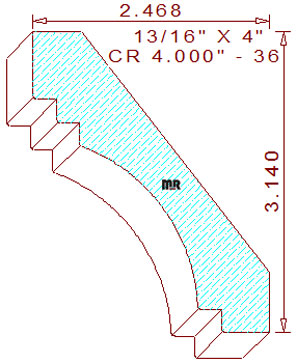 Crown 4" - 36