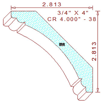 Crown 4" - 38 Crown 4" - 38