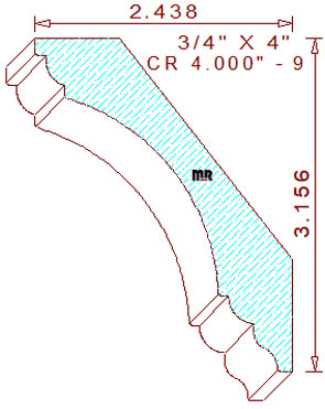 Crown 4" - 9