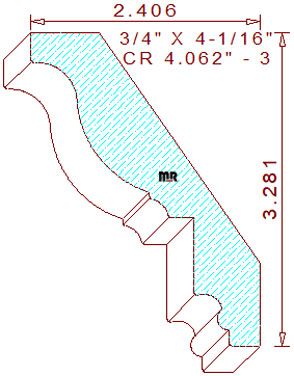 Crown 4-1/16" - 3