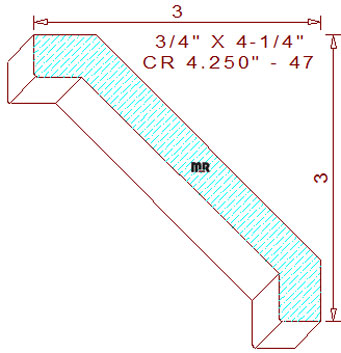 Crown 4-1/4" - 47