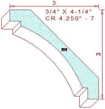 Crown 4-1/4" - 7