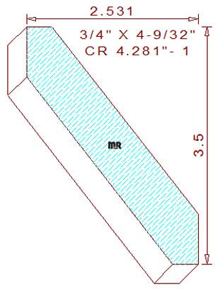 Crown 4-9/32" - 1