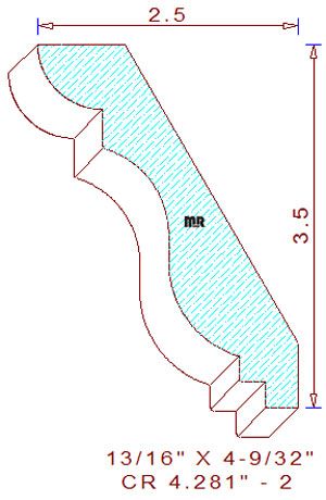 Crown 4-9/32" - 2 Crown 4-9/32" - 2