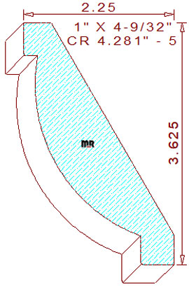 Crown 4-9/32" - 5