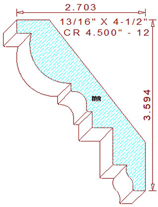 Crown 4-1/2" - 12