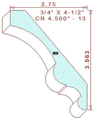 Crown 4-1/2" - 13 Crown 4-1/2" - 13