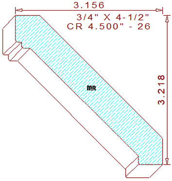 Crown 4-1/2" - 26