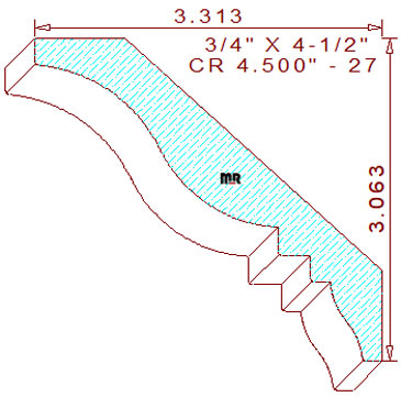 Crown 4-1/2" - 27 Crown 4-1/2" - 27