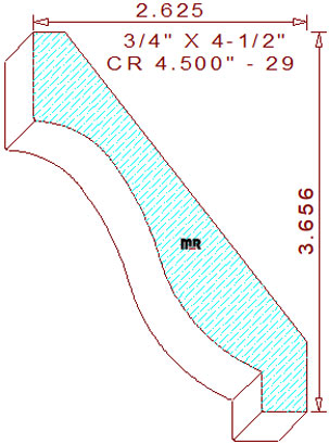Crown 4-1/2" - 29 Crown 4-1/2" - 29
