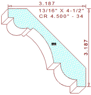 Crown 4-1/2" - 34