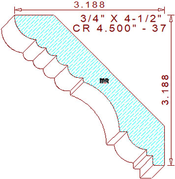 Crown 4-1/2" - 37 