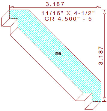 Crown 4-1/2" - 5 Crown 4-1/2" - 5