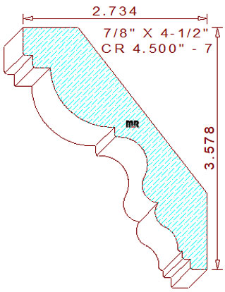 Crown 4-1/2" - 7