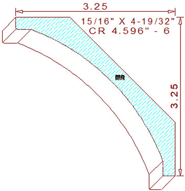 Crown 4-19/32" - 6 Crown 4-19/32" - 6