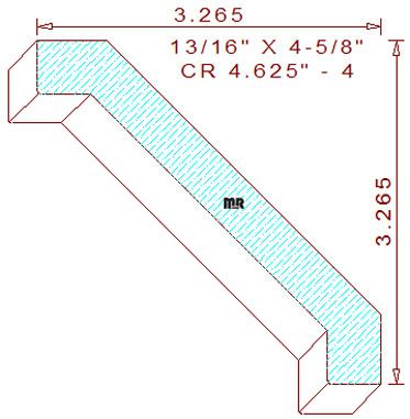 Crown 4-5/8" - 4 Crown 4-5/8" - 4