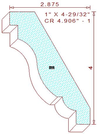 Crown 4-29/32" - 1 Crown 4-29/32" - 1