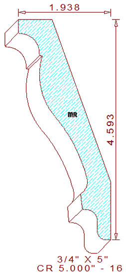 Crown 5" - 16 Crown 5" - 16