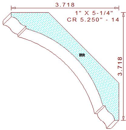 Crown 5-1/4" - 14