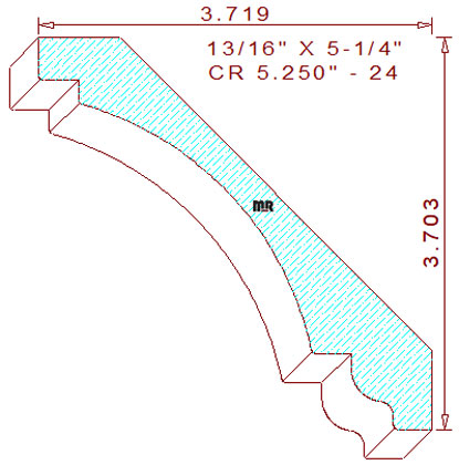 Crown 5-1/4" - 24