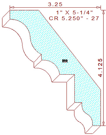 Crown 5-1/4" - 27 Crown 5-1/4" - 27