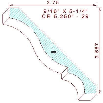 Crown 5-1/4" - 29 Crown 5-1/4" - 29