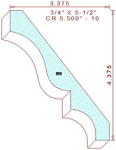 Crown 5-1/2" - 10 Crown 5-1/2" - 10