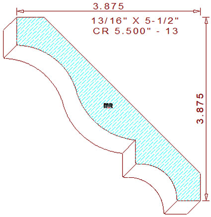 Crown 5-1/2" - 13 Crown 5-1/2" - 13