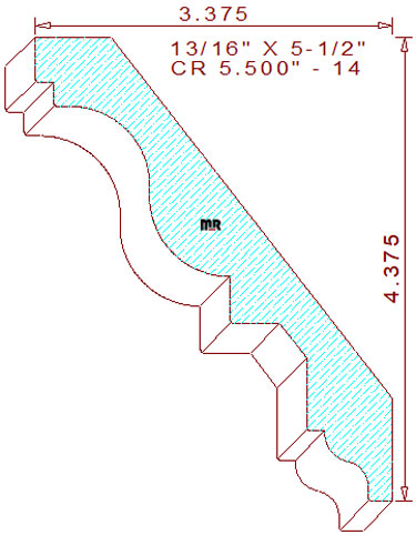 Crown 5-1/2" - 14 Crown 5-1/2" - 14