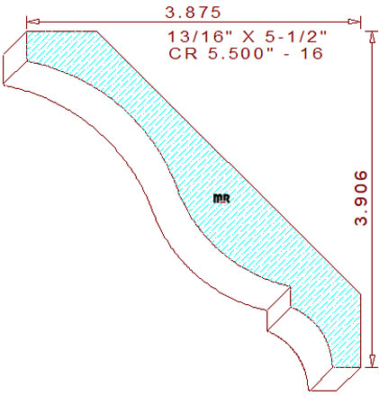 Crown 5-1/2" - 16 Crown 5-1/2" - 16