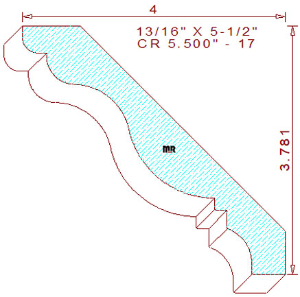 Crown 5-1/2" - 17 Crown 5-1/2" - 17