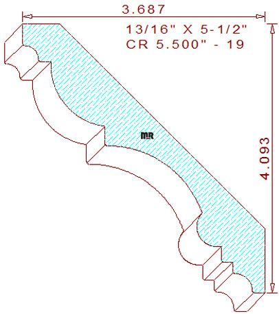 Crown 5-1/2" - 19 Crown 5-1/2" - 19