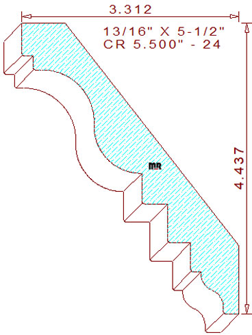 Crown 5-1/2" - 24