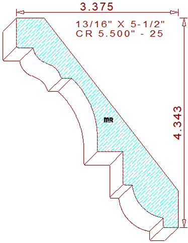 Crown 5-1/2" - 25 Crown 5-1/2" - 25