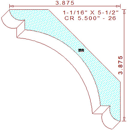Crown 5-1/2" - 26 Crown 5-1/2" - 26