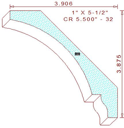 Crown 5-1/2" - 32 Crown 5-1/2" - 32