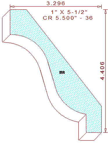 Crown 5-1/2" - 36 Crown 5-1/2" - 36