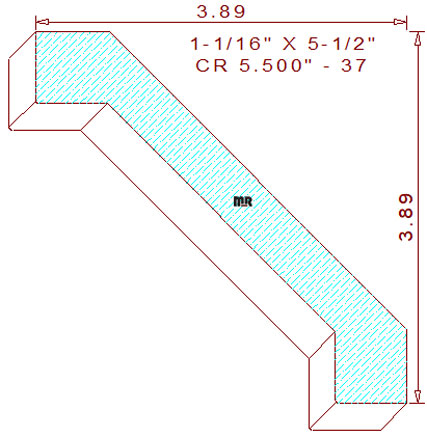 Crown 5-1/2" - 37 Crown 5-1/2" - 37