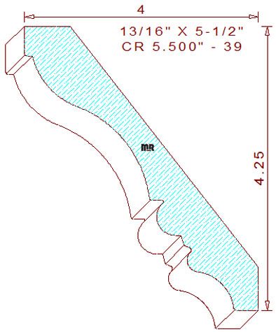 Crown 5-1/2" - 39 Crown 5-1/2" - 39