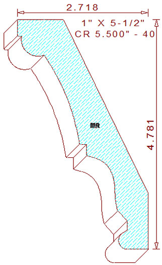 Crown 5-1/2" - 40 Crown 5-1/2" - 40