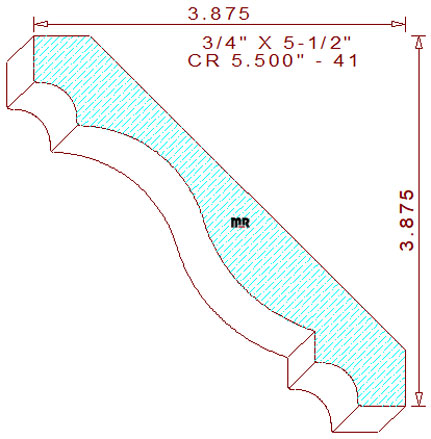 Crown 5-1/2" - 41 Crown 5-1/2" - 41