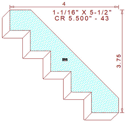 Crown 5-1/2" - 43 Crown 5-1/2" - 43