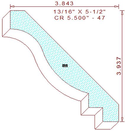 Crown 5-1/2" - 47 Crown 5-1/2" - 47